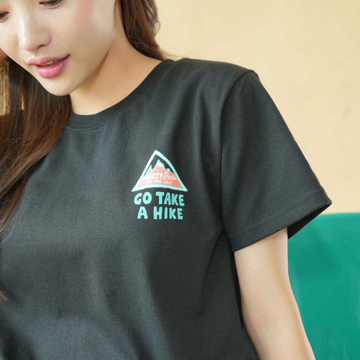켈티(KELTY) HK 티셔츠 블랙