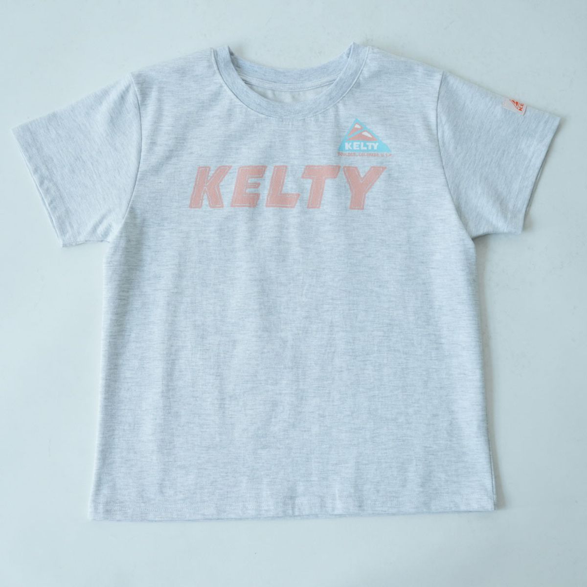 켈티(KELTY) HC 티셔츠 화이트멜란지
