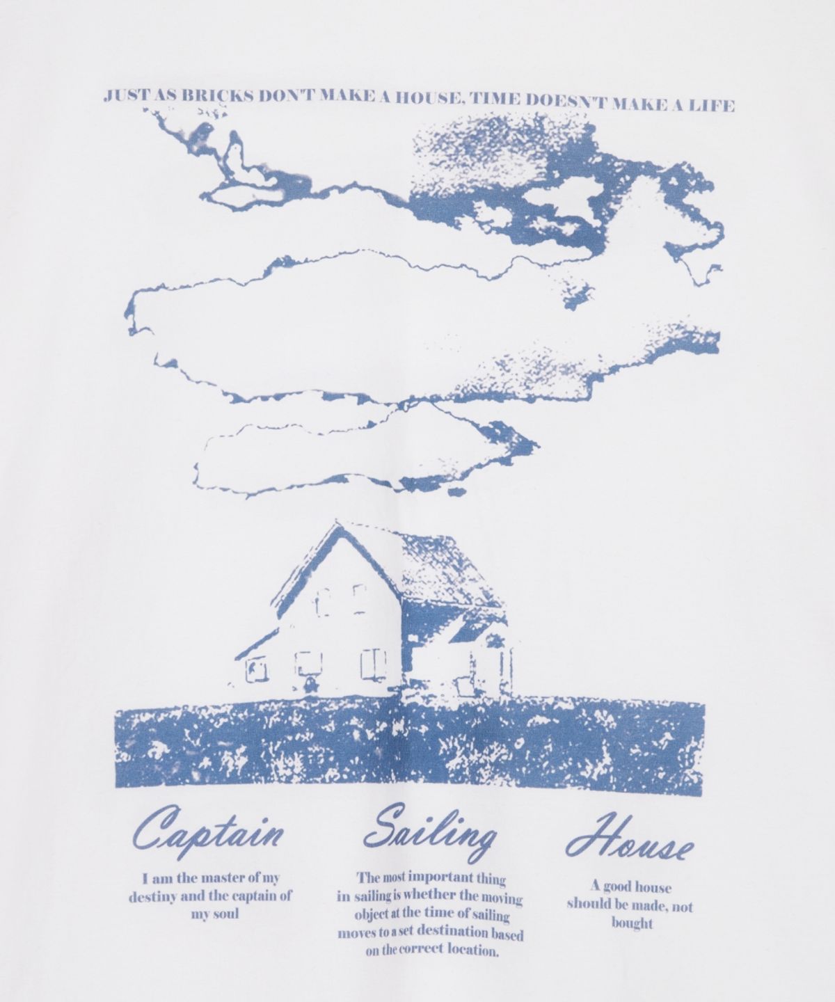 마틴플랜(MARTIN PLAN) Housekeeper Half T - WHITE