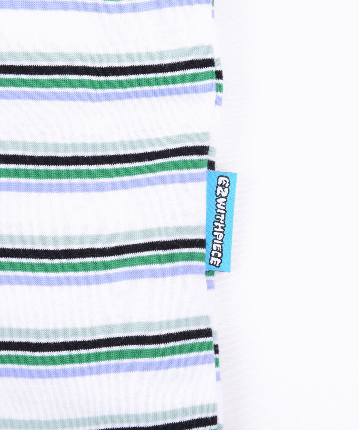 피스메이커(PIECE MAKER) [EZwithPIECE] VTG STRIPE TEE (WHITE)