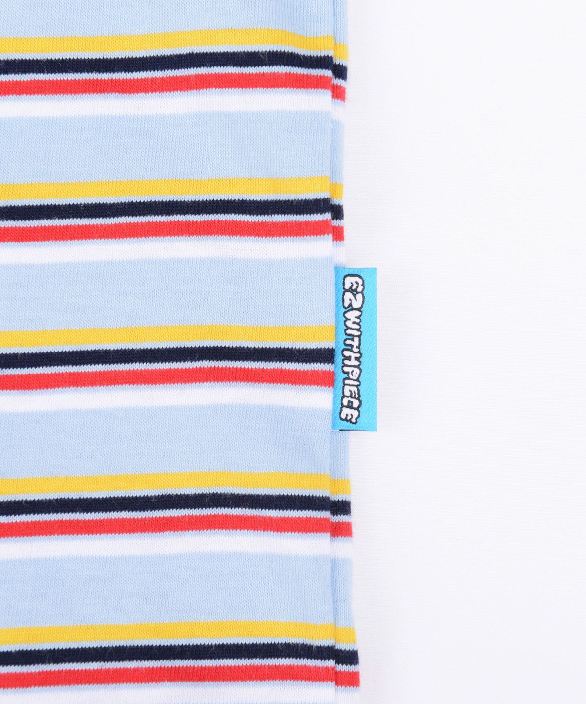 피스메이커(PIECE MAKER) [EZwithPIECE] VTG STRIPE TEE (SKY BLUE)