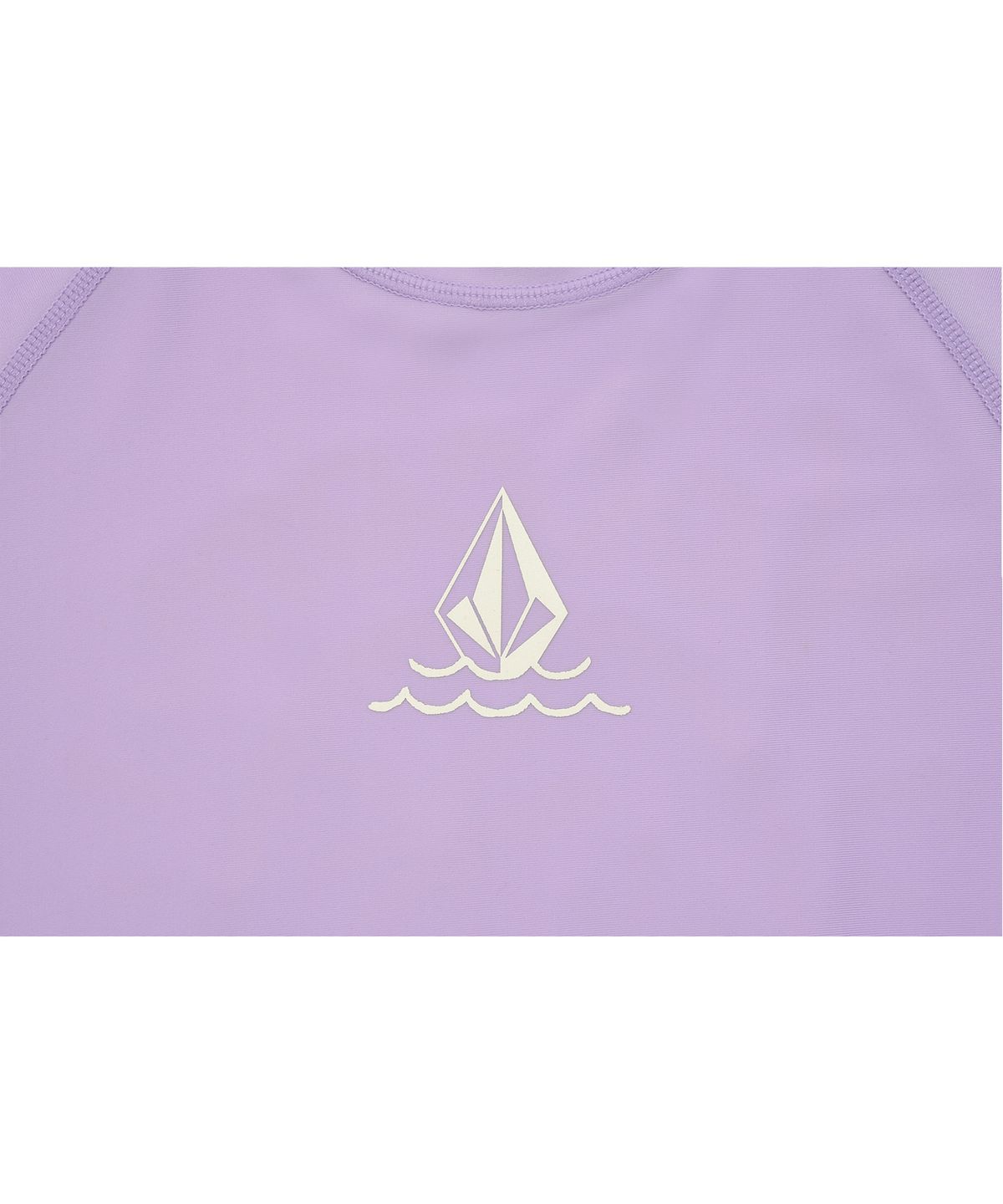 볼컴(VOLCOM) 여성 에센셜 컴포트핏 래쉬가드(라벤더)