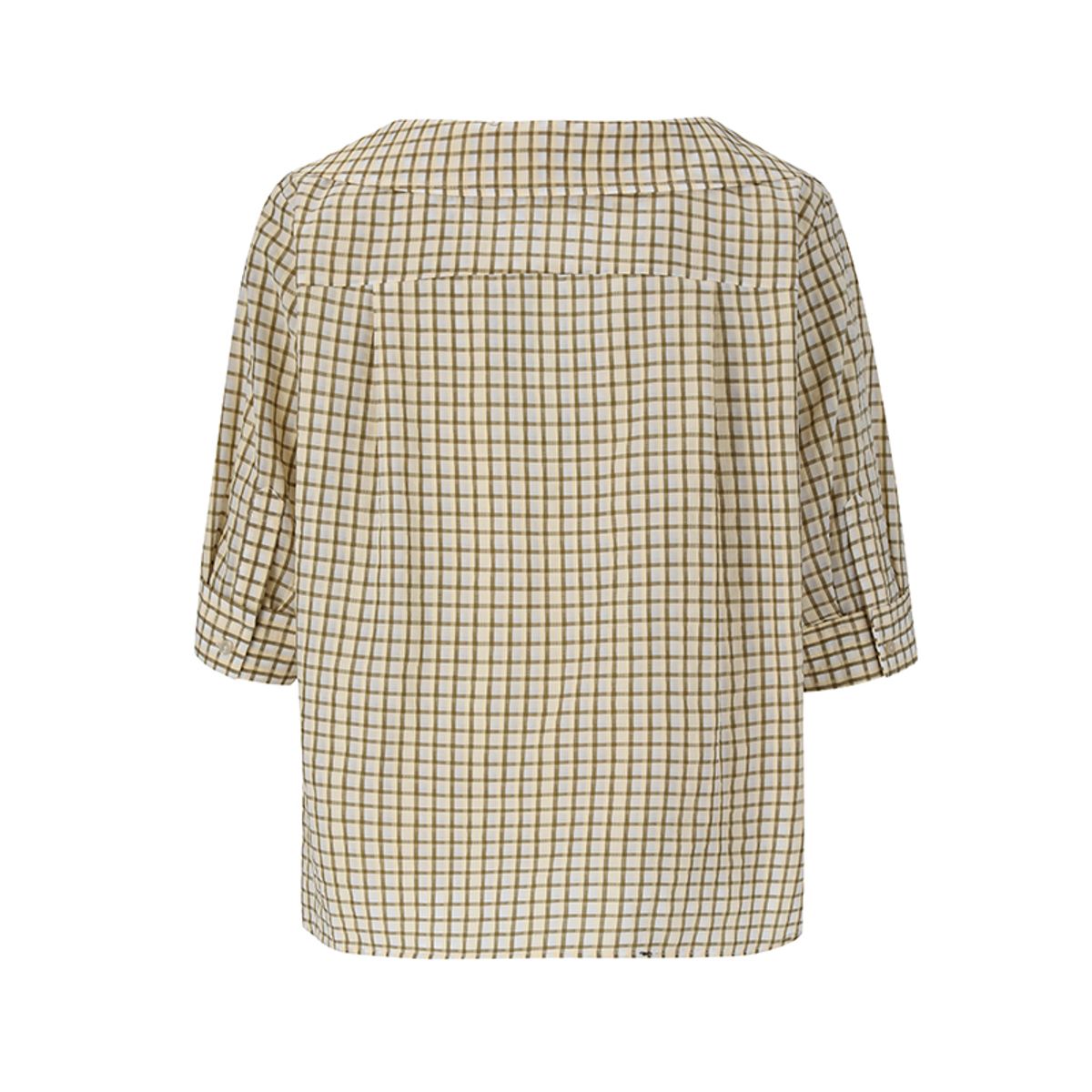 숲(SOUP) 체크 블라우스(SZ4LS82)