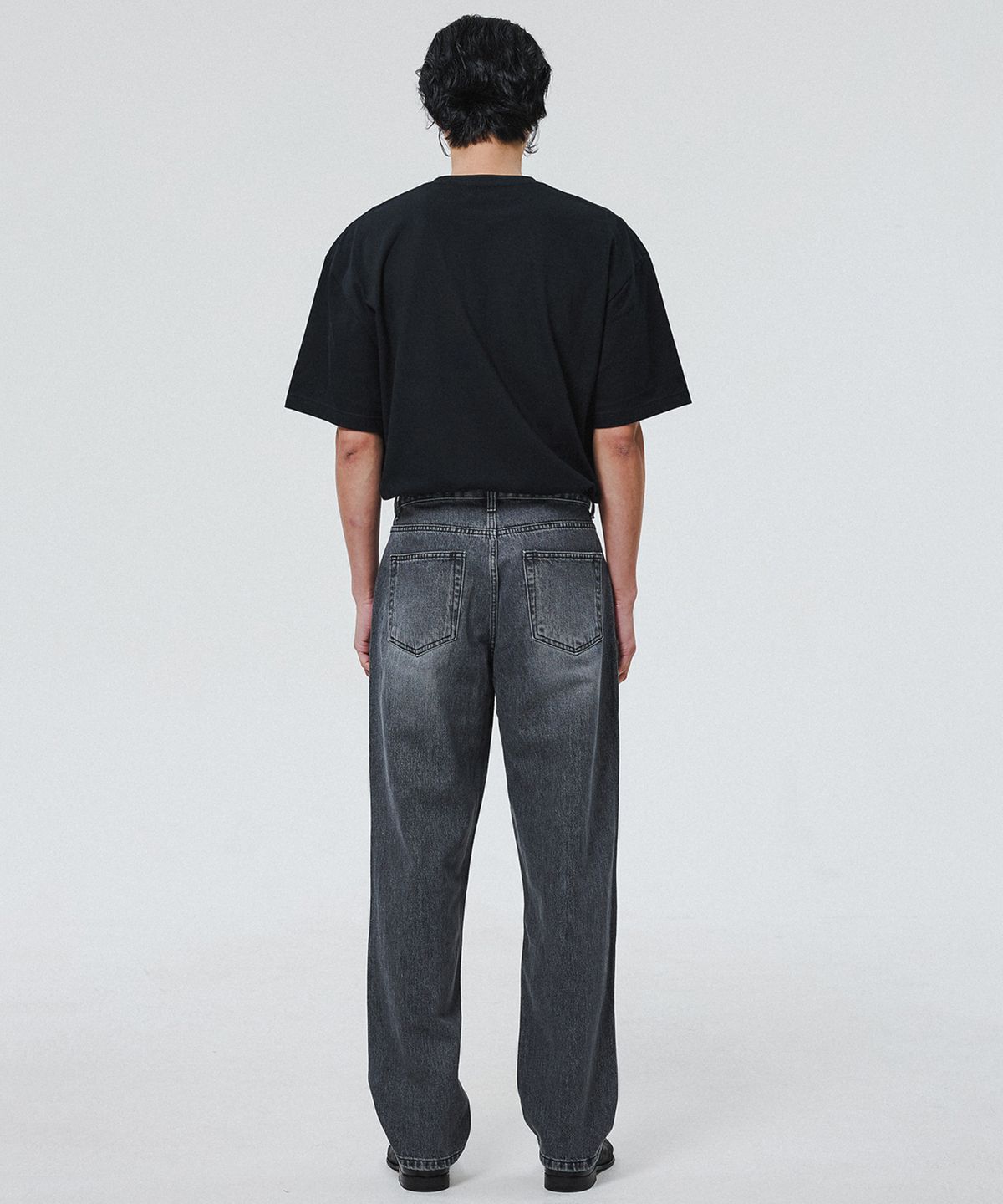 셔터(SHIRTER) FIRST EDITION DENIM PANTS (BLEACHED GREY)