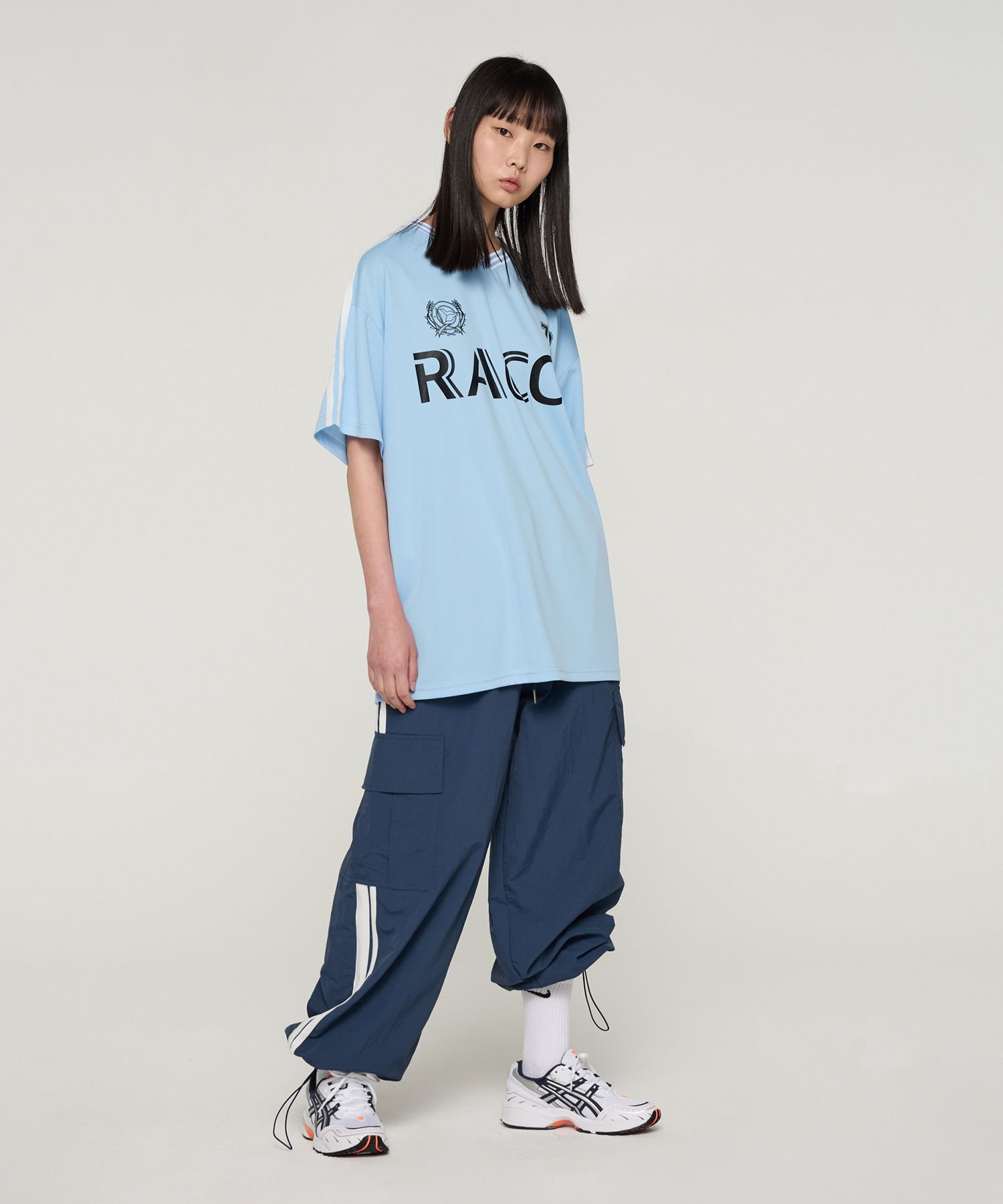 ZEROBASEONE★関税込★TAKEASY CARGO PARACHUTE LINE PANTS MUSINSA | TAKEASY Cargo Parachute Line Pants (Navy)