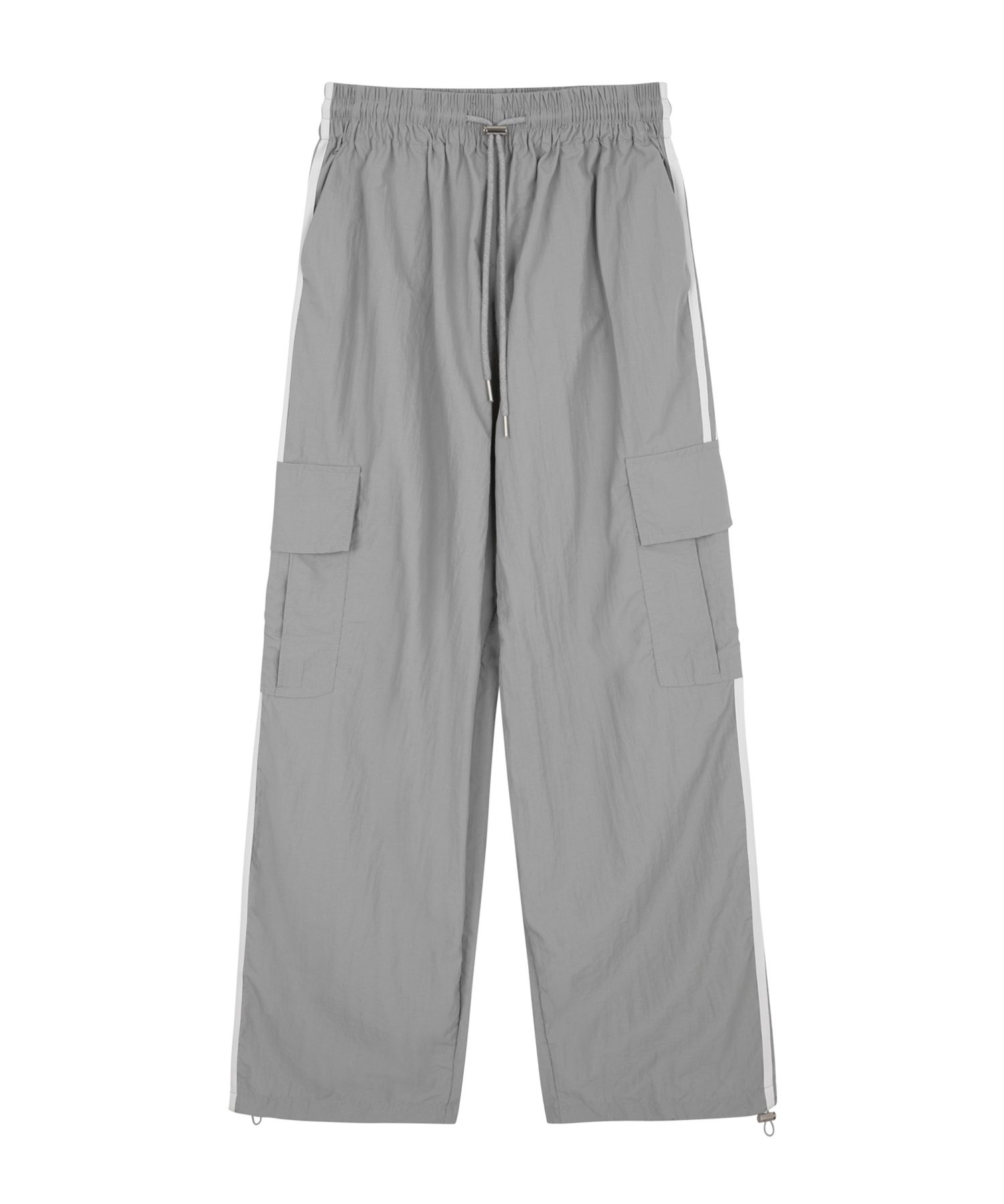 ☆ZEROBASEONE☆【TAKEASY】☆CARGO PARACHUTE LINE PANT.S☆ MUSINSA | TAKEASY Cargo Parachute Line Pants (Light Gray)