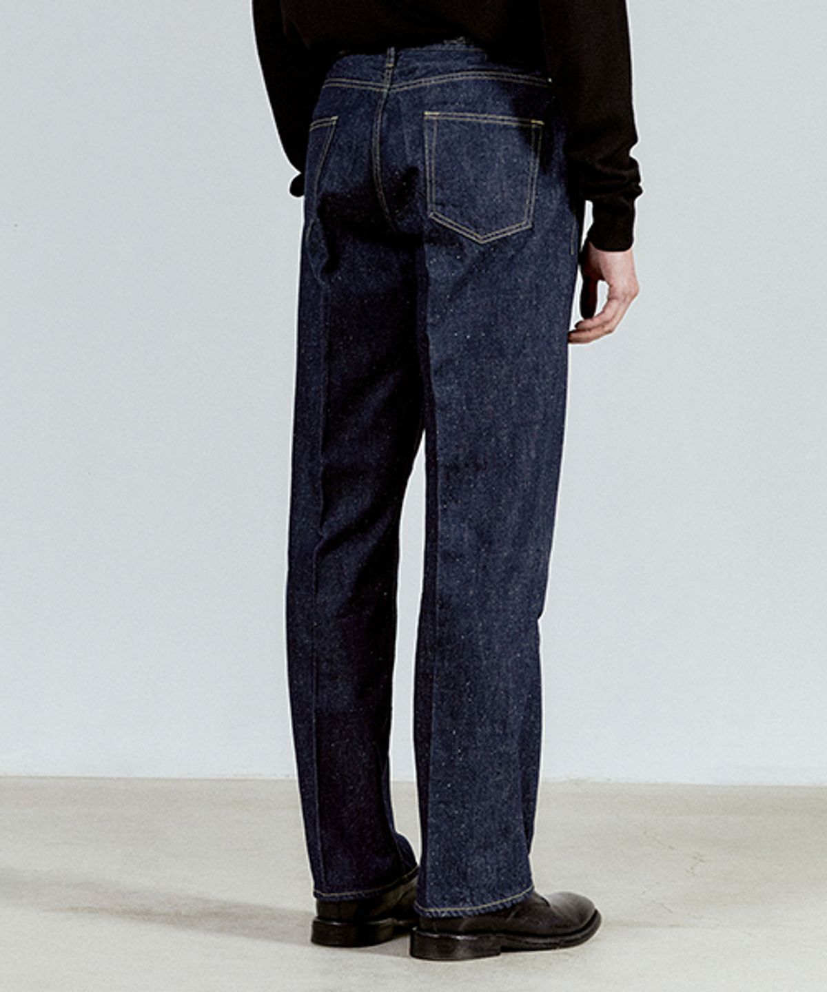 브랜디드(BRANDED) 71009 JAPANBLUE INDIGO NEP JEANS [RELAX STRAIGHT]