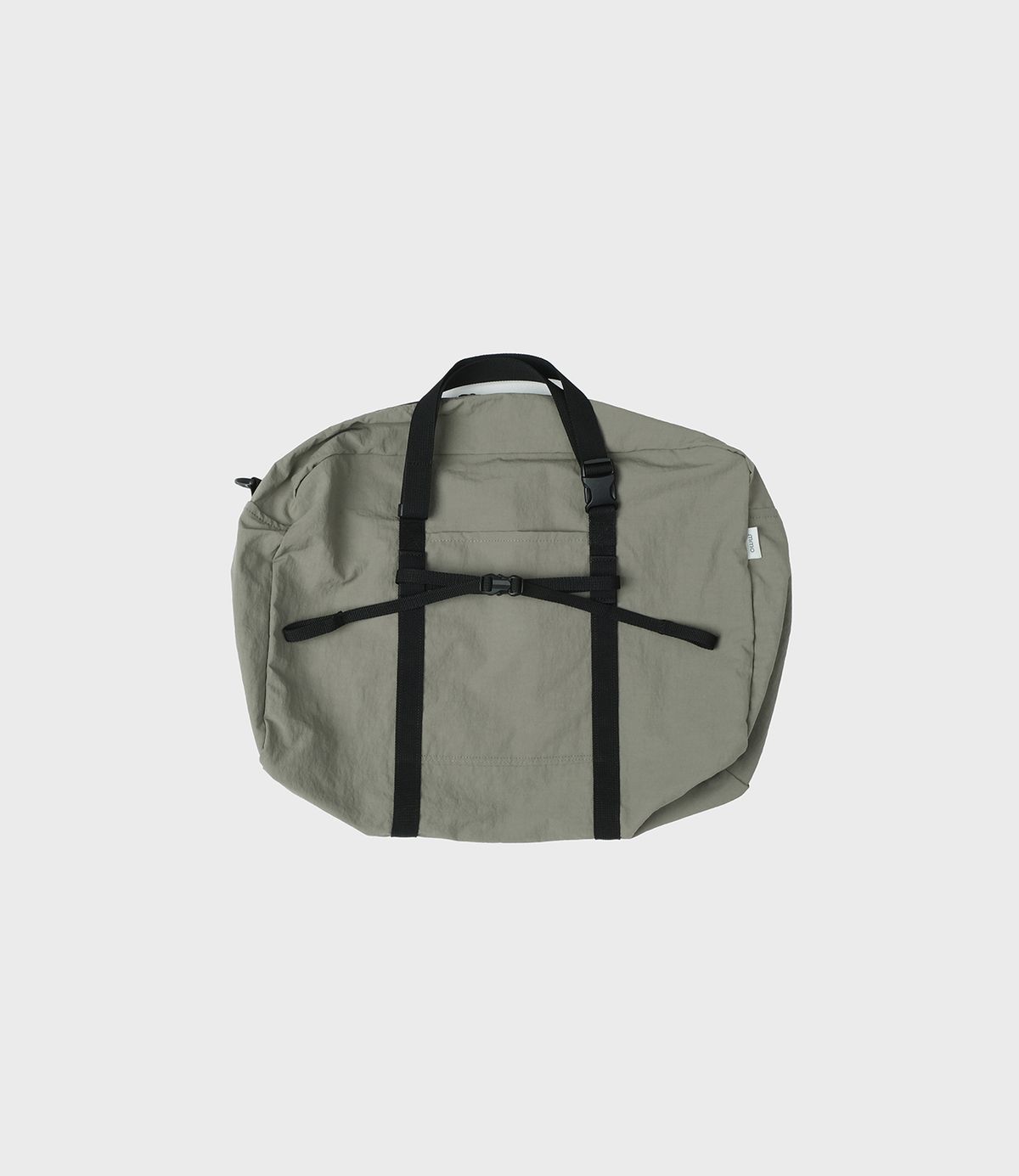 에메모가든(MMOGARDEN) mmo boston bag 075 / nylon slub soft khaki