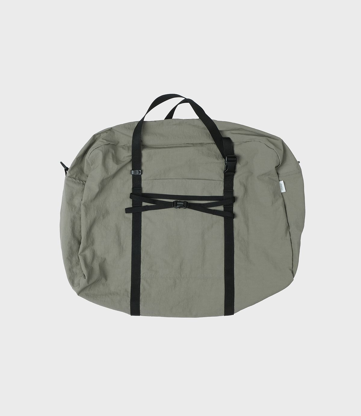 에메모가든(MMOGARDEN) mmo boston bag 095 / nylon slub soft khaki