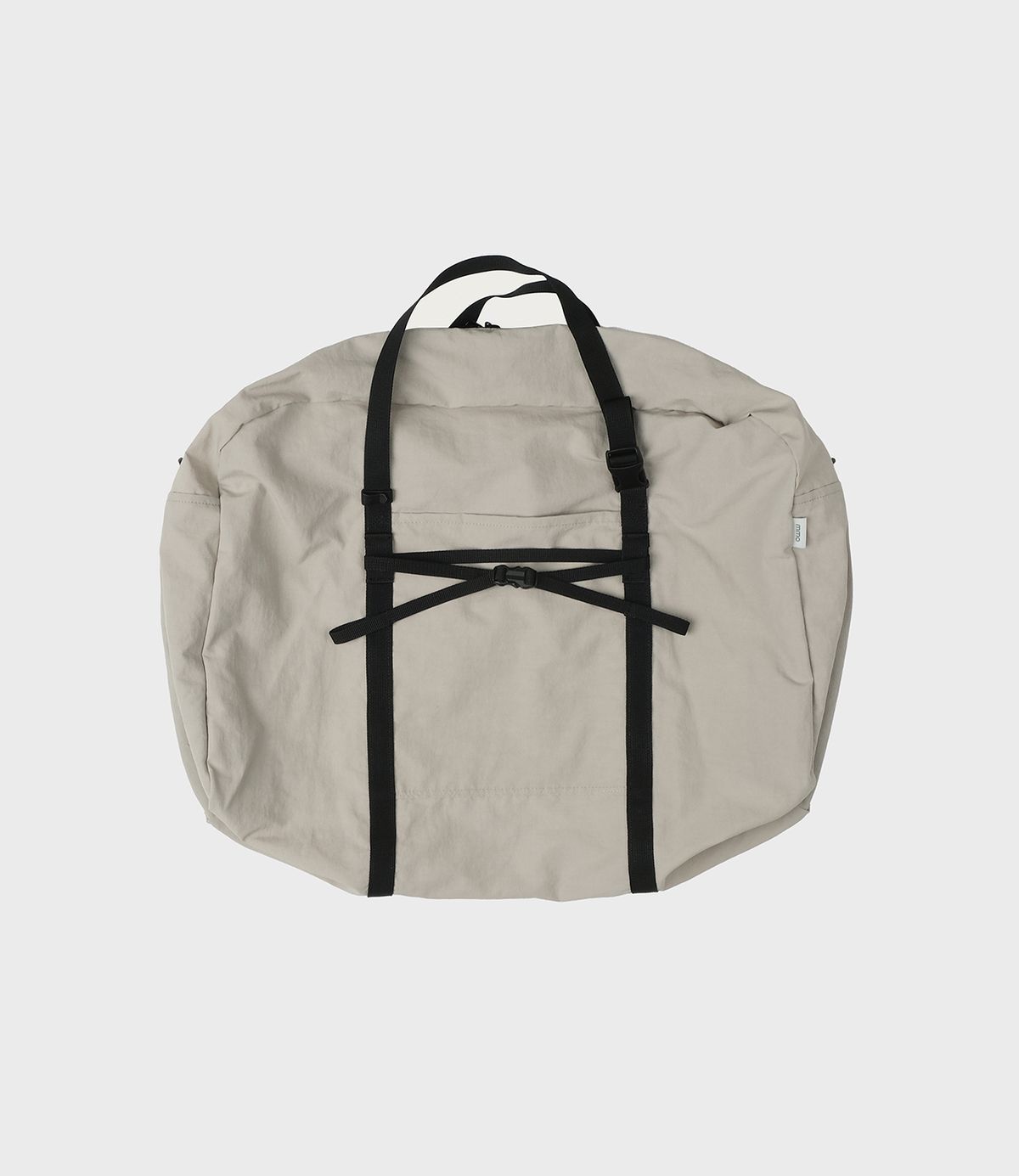 에메모가든(MMOGARDEN) mmo boston bag 095 / nylon slub greige