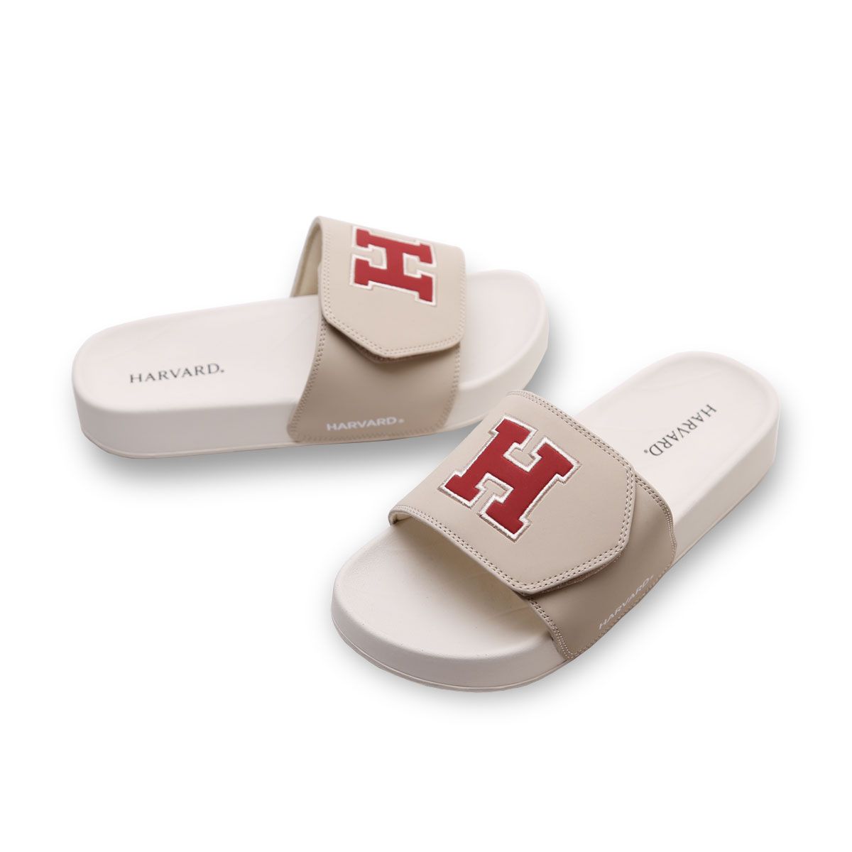 하버드 슈즈(HARVARD SHOES) 다나안 남여공용 슬라이드 슬리퍼 베이지