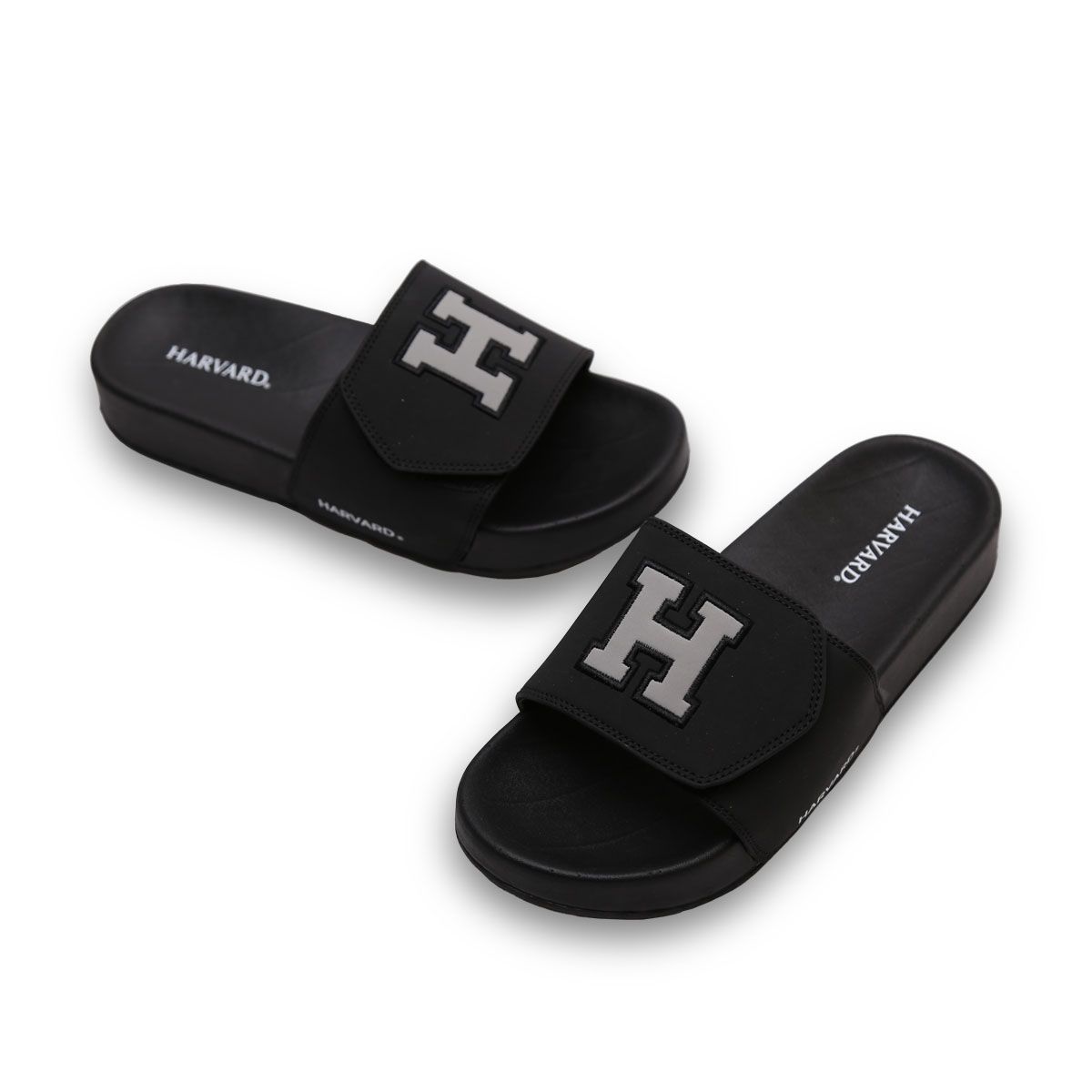 하버드 슈즈(HARVARD SHOES) 다나안 남여공용 슬라이드 슬리퍼 블랙