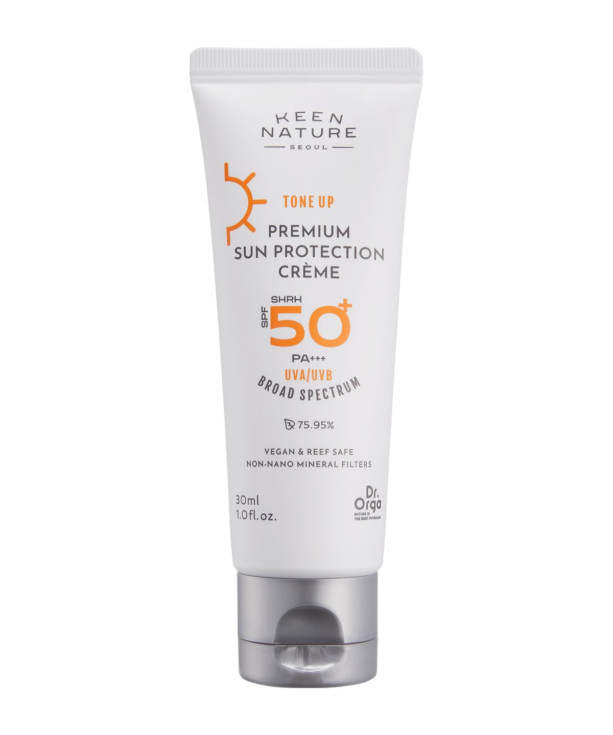 닥터올가(DR.ORGA) 프리미엄 썬프로텍션 톤업 선크림 SPF50+ PA+++ 30ml