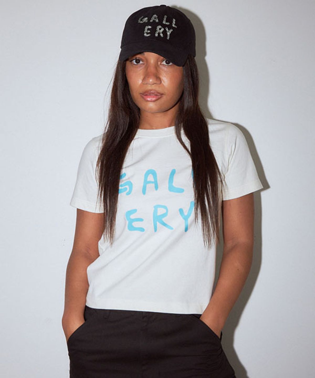 1011갤러리(1011 GALLERY) Gallery Embroidered Ball Cap_Black