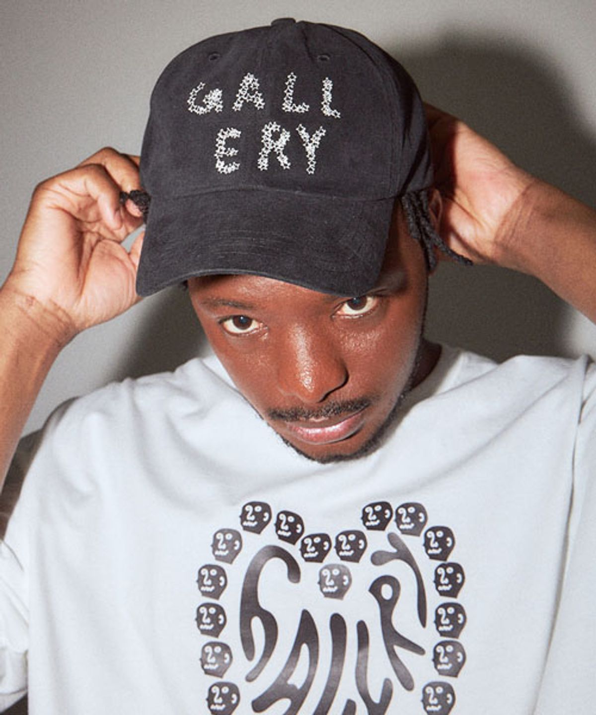 1011갤러리(1011 GALLERY) Gallery Embroidered Ball Cap_Black