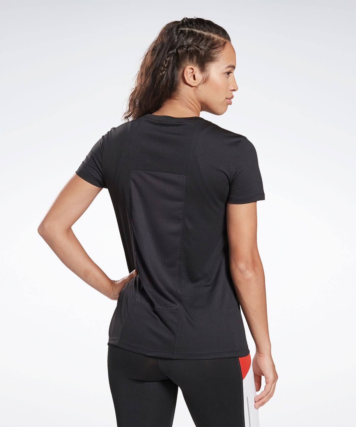 리복(REEBOK) RE GRAPHIC 티셔츠 - 블랙 / FK6499