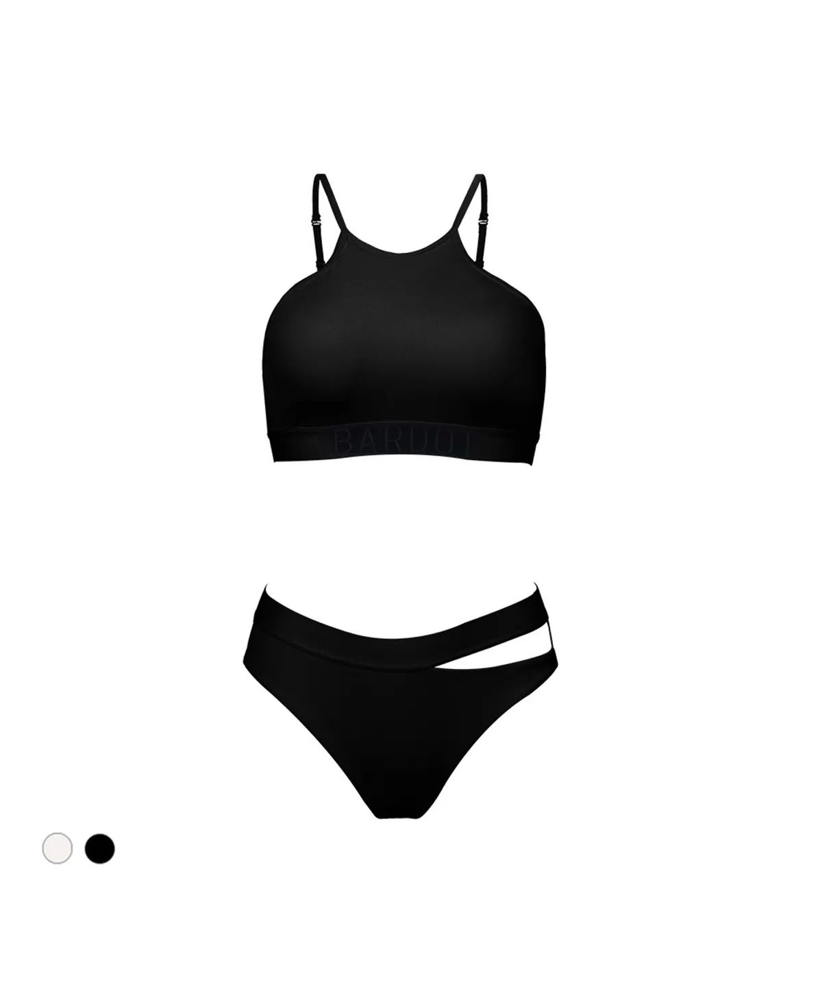바르도(BARDOT) 돈 텔 3WAY 브라탑 & 하이레그 컷아웃 팬티 SET