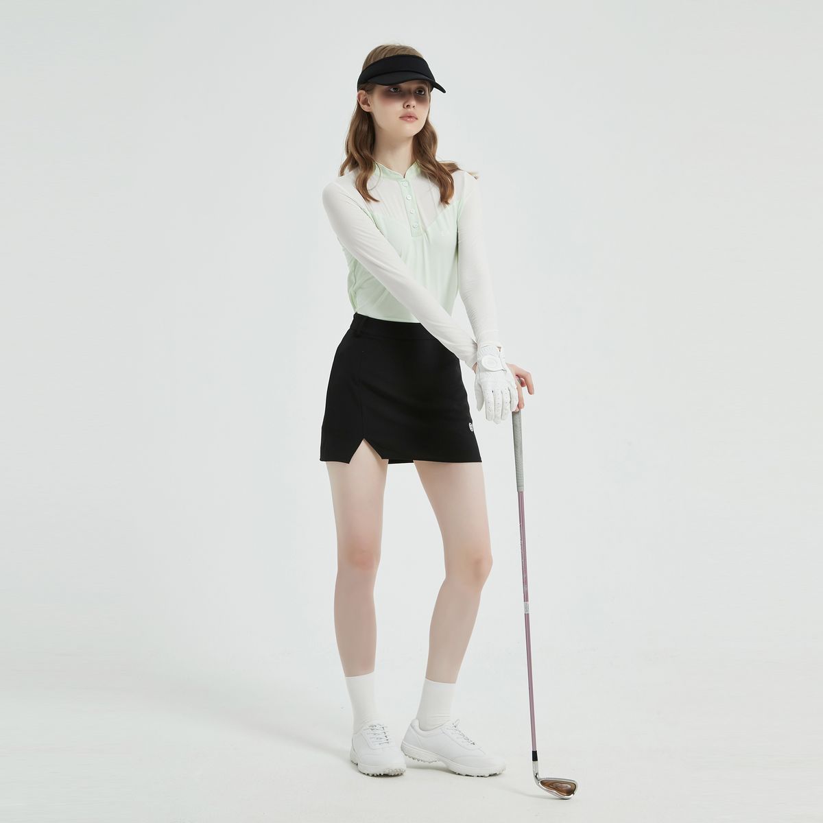 이파르카(E.PARCA) 제이드 쿨링 롱 슬리브 셔츠