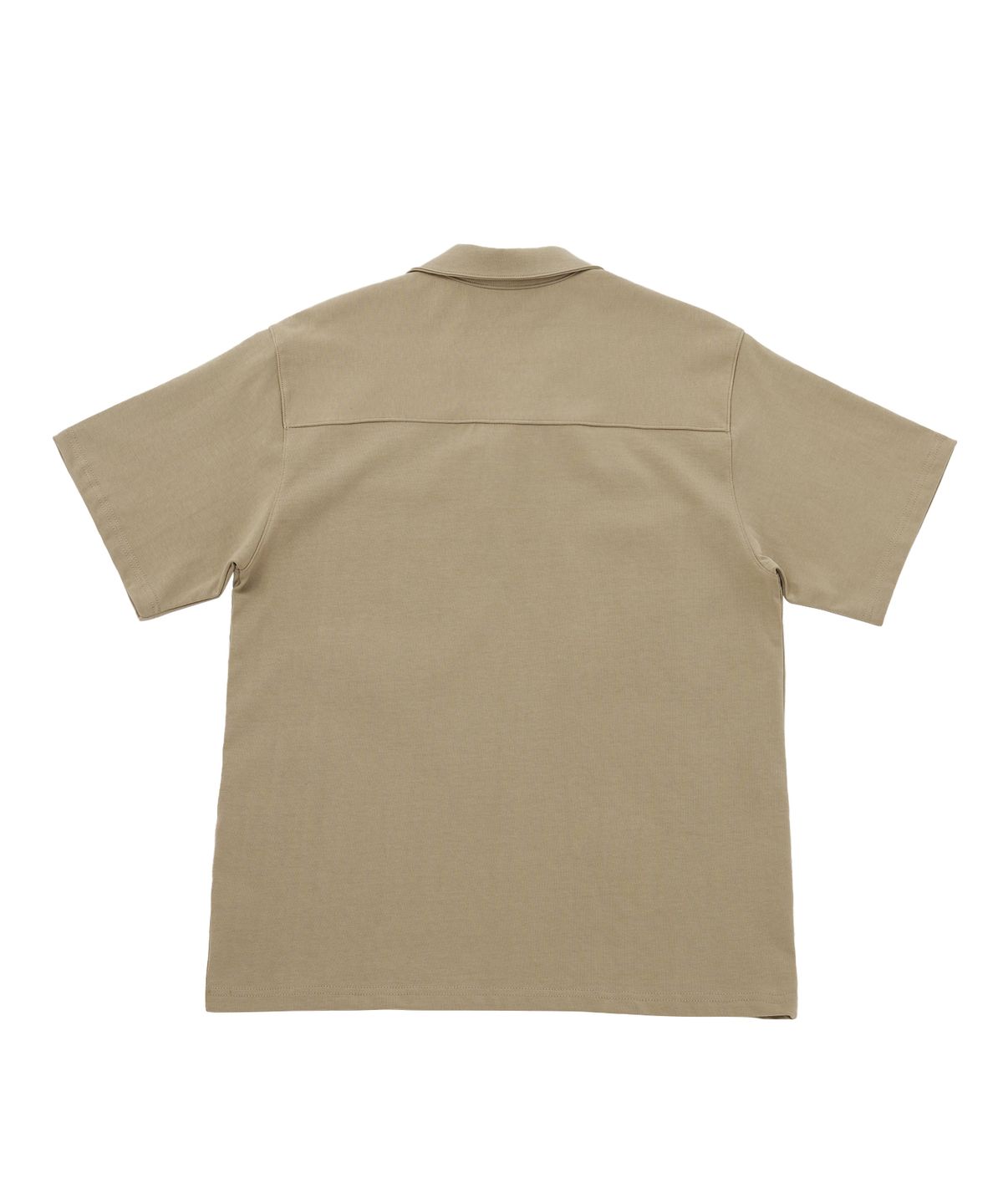 어낫띵(A NOTHING) N-BT POCKET 1/2 COLLAR-TEE (Beige)