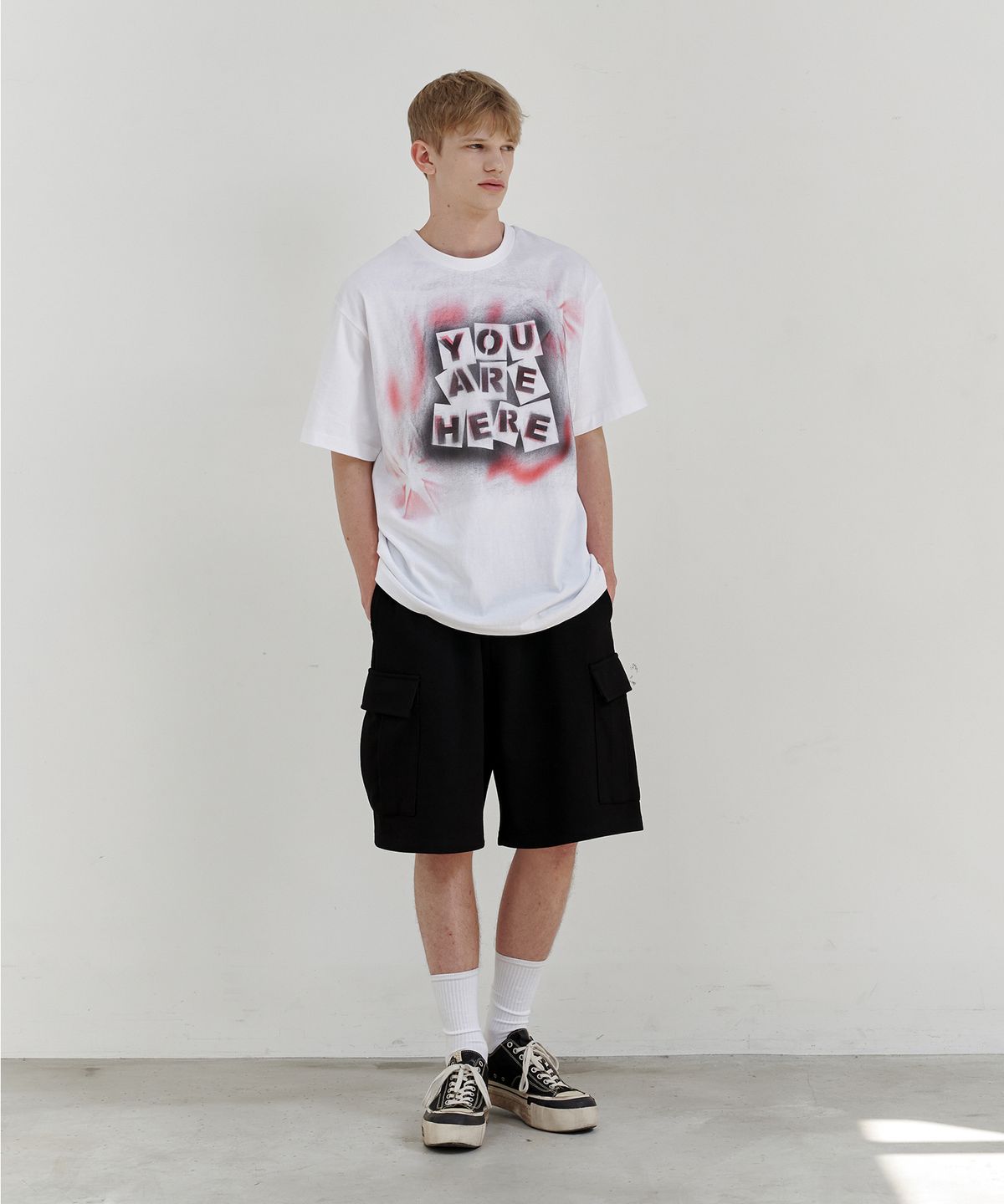엔도어(ENDOOR) Bass cargo shorts (black)