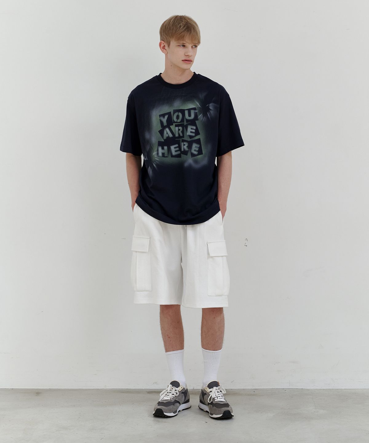 엔도어(ENDOOR) Bass cargo shorts (off white)