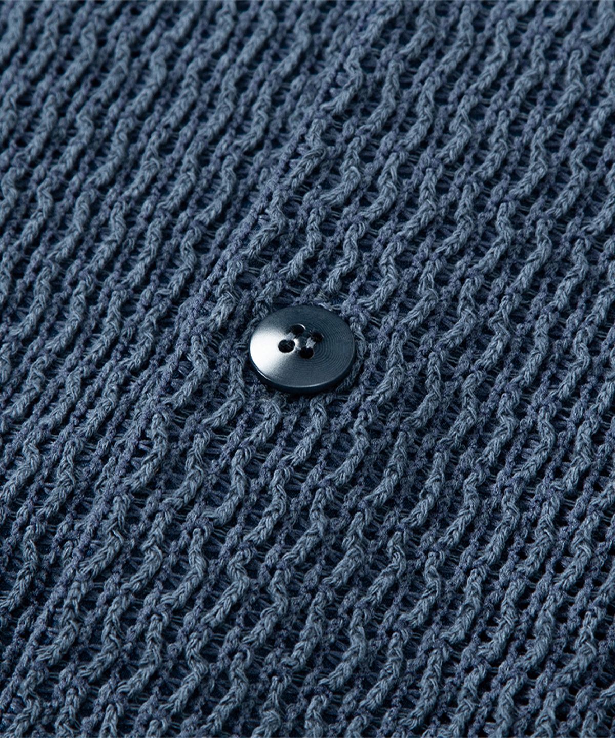 엔도어(ENDOOR) Crochet 1/2 shirts (indigo blue)