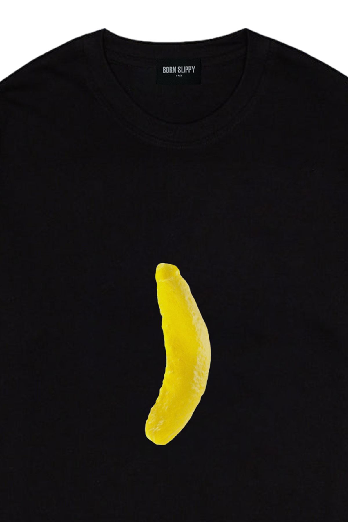 본슬리피(BORN SLIPPY) Banana Jelly T-shirt (Black)