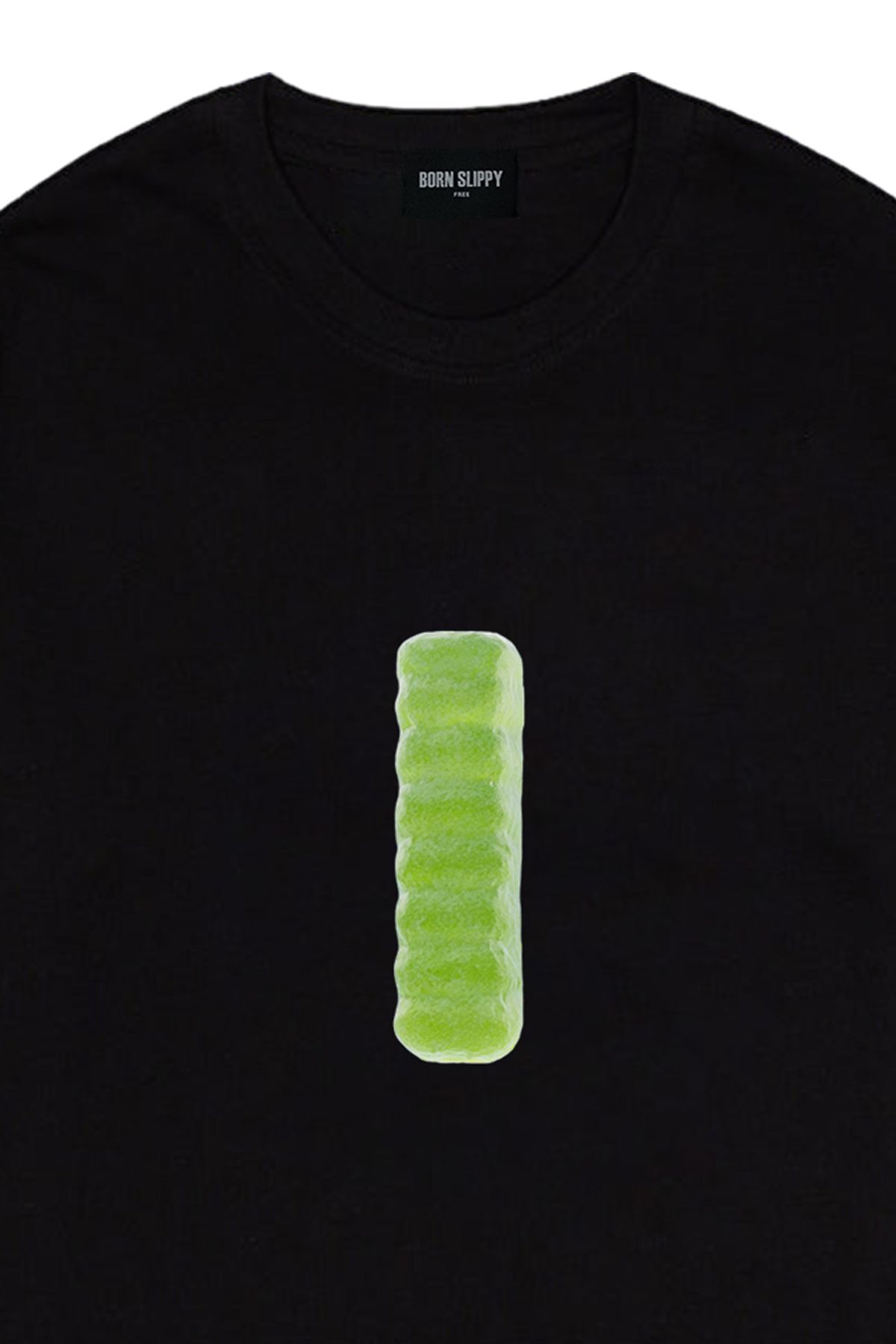 본슬리피(BORN SLIPPY) Larva Jelly T-shirt (Black)