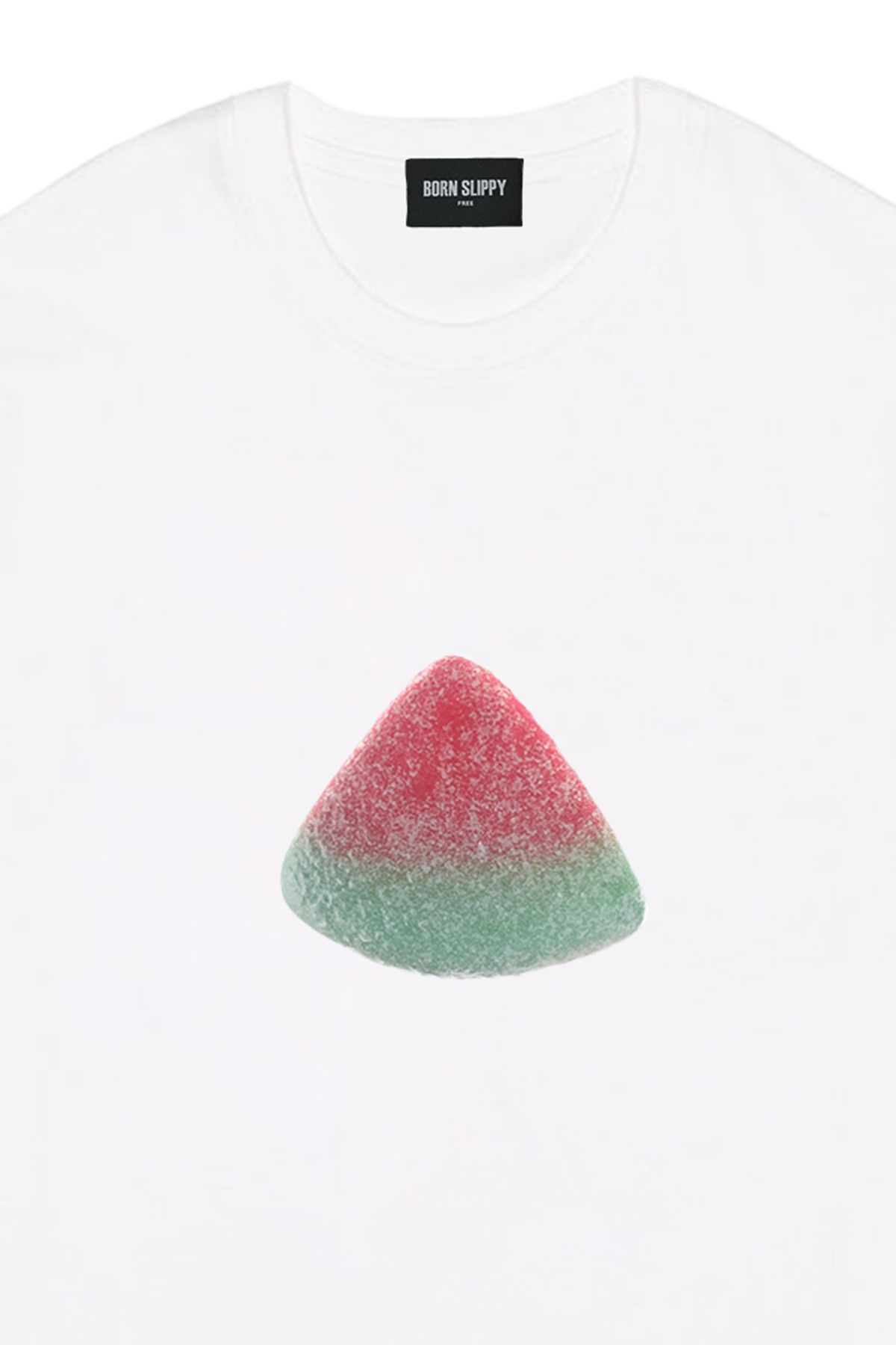 본슬리피(BORN SLIPPY) Watermelon Jelly T-shirt (White)