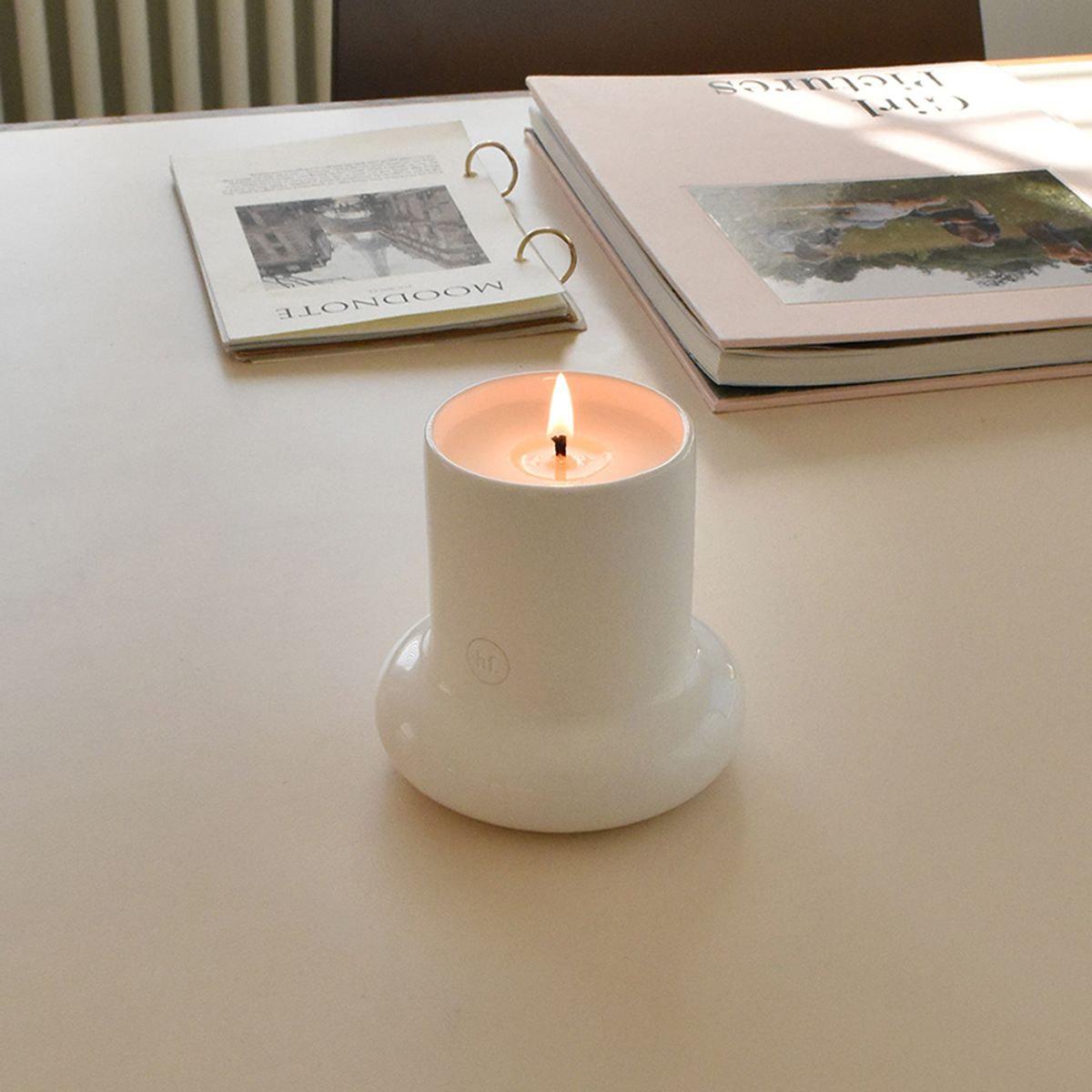 허니플라밍고(HONEY FLAMINGO) Round ceramic candle (세가지 향)