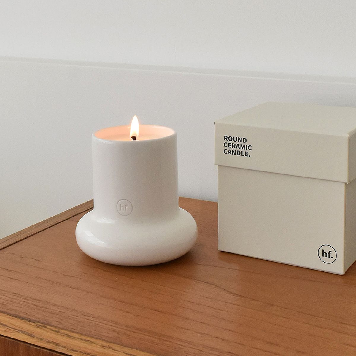 허니플라밍고(HONEY FLAMINGO) Round ceramic candle (세가지 향)