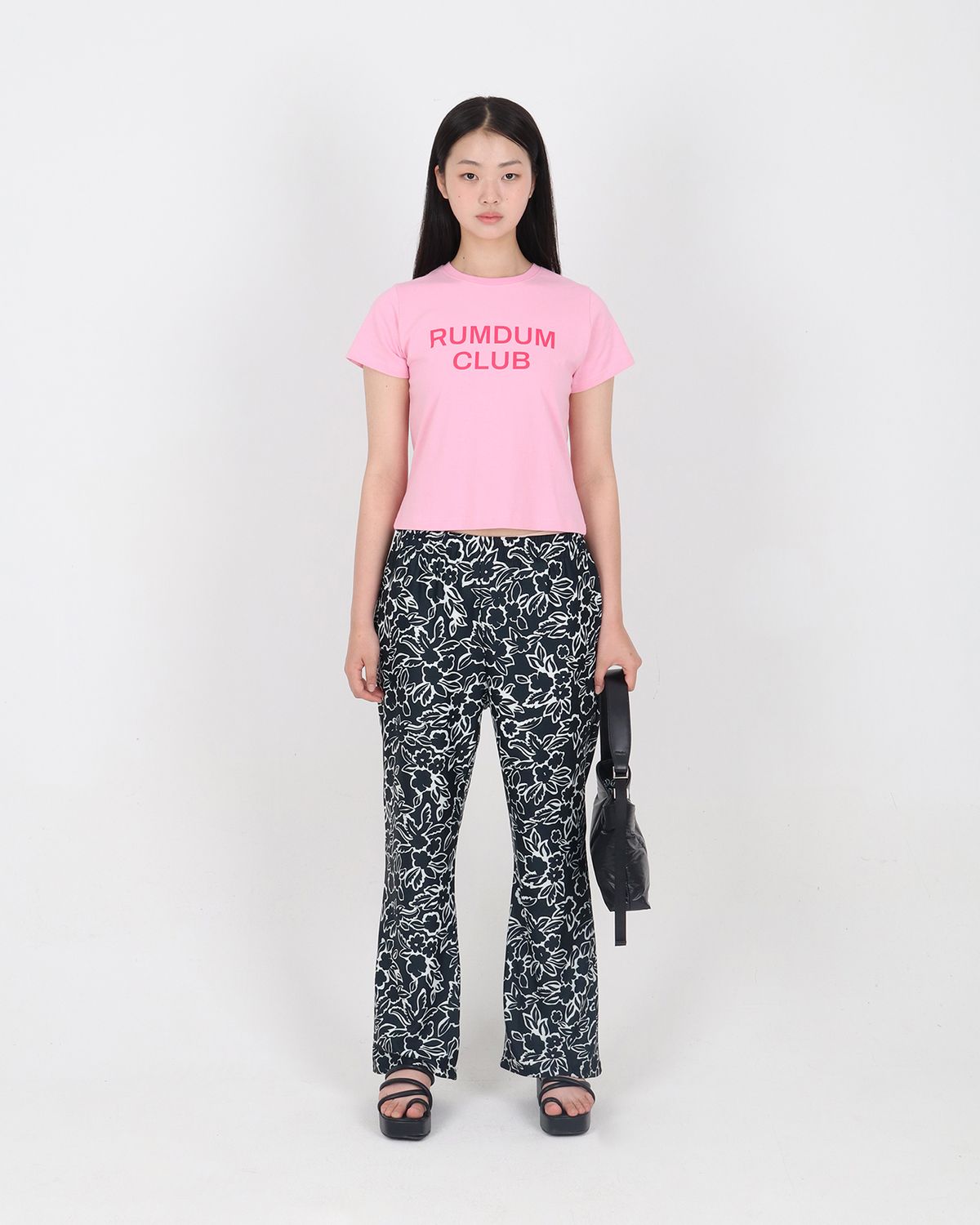 플리즈프로젝트(PLZPROJECT) RUMDUM CLUB T-SHIRT, PINK