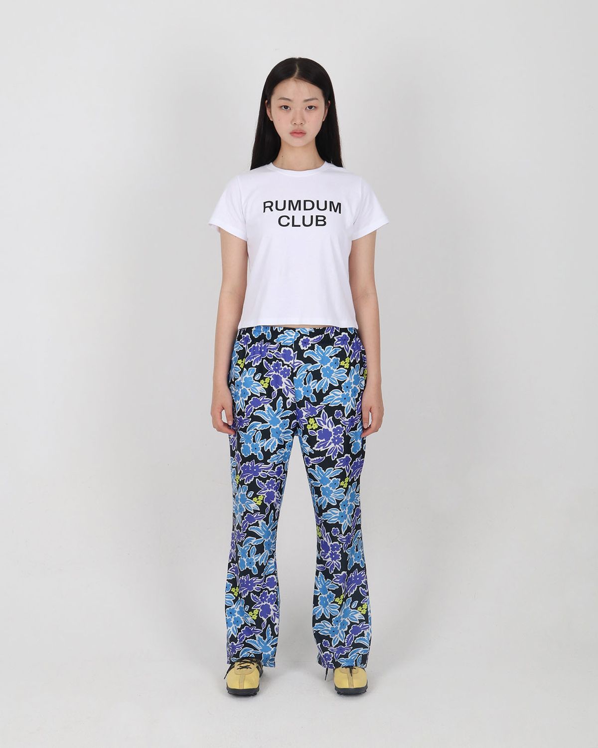 플리즈프로젝트(PLZPROJECT) RUMDUM CLUB T-SHIRT, IVORY