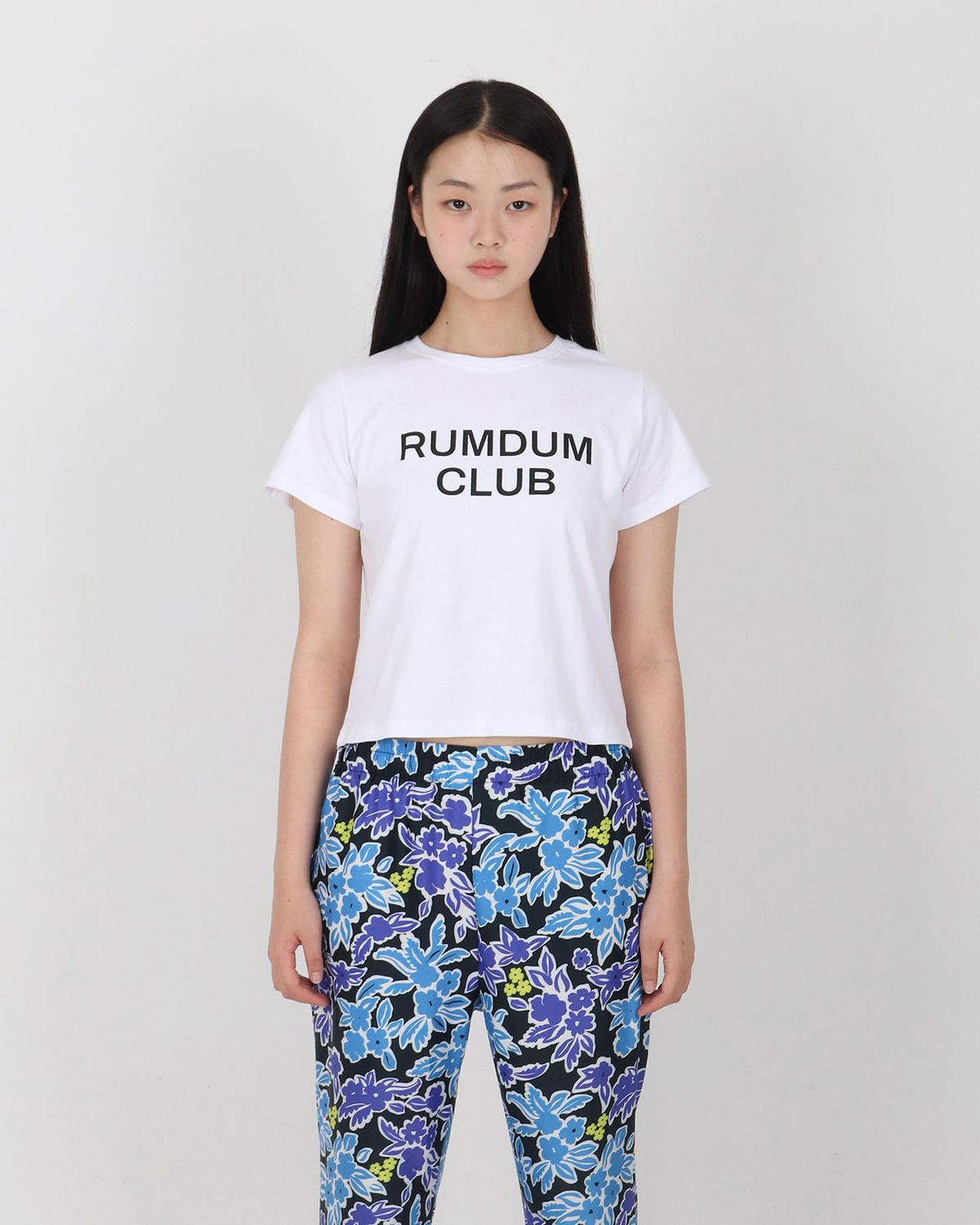 플리즈프로젝트(PLZPROJECT) RUMDUM CLUB T-SHIRT, IVORY