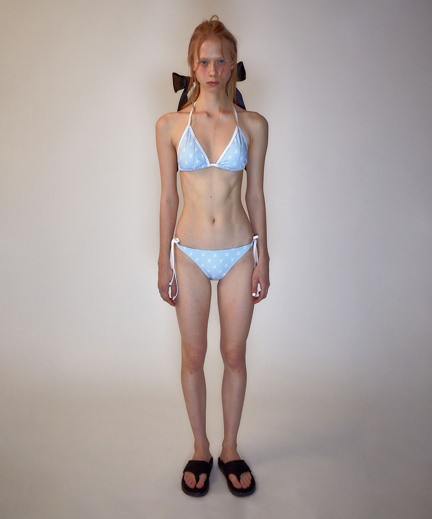 ☆関税込☆Rest&Recreation★RR LOGO SWIMSUIT★ MUSINSA | REST&RECREATION RR LOGO PATTERN BIKINI SKYBLUE