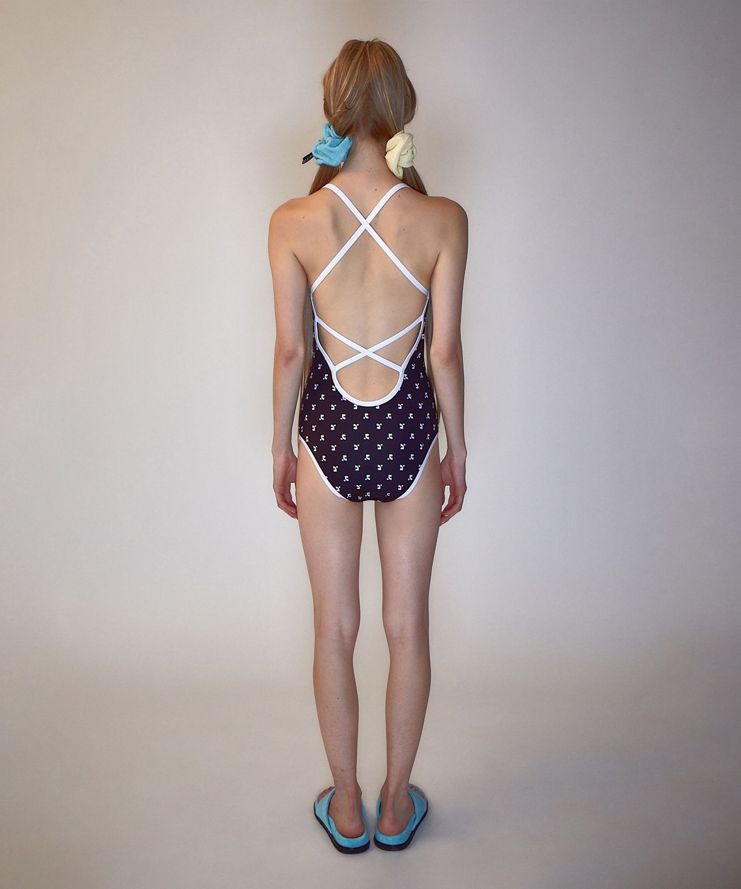 ☆関税込☆Rest&Recreation★RR LOGO SWIMSUIT★ MUSINSA | REST&RECREATION RR LOGO PATTERN BIKINI SKYBLUE
