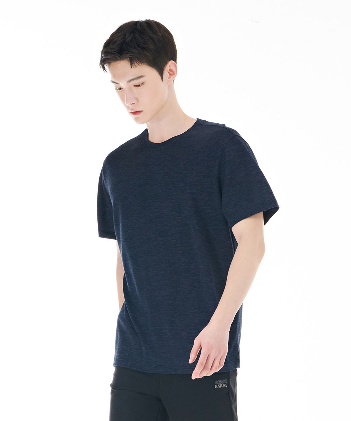 체이스컬트(CHASECULT) 남성 쿨라이트 라운드 반팔 티셔츠-CCZK5809E04
