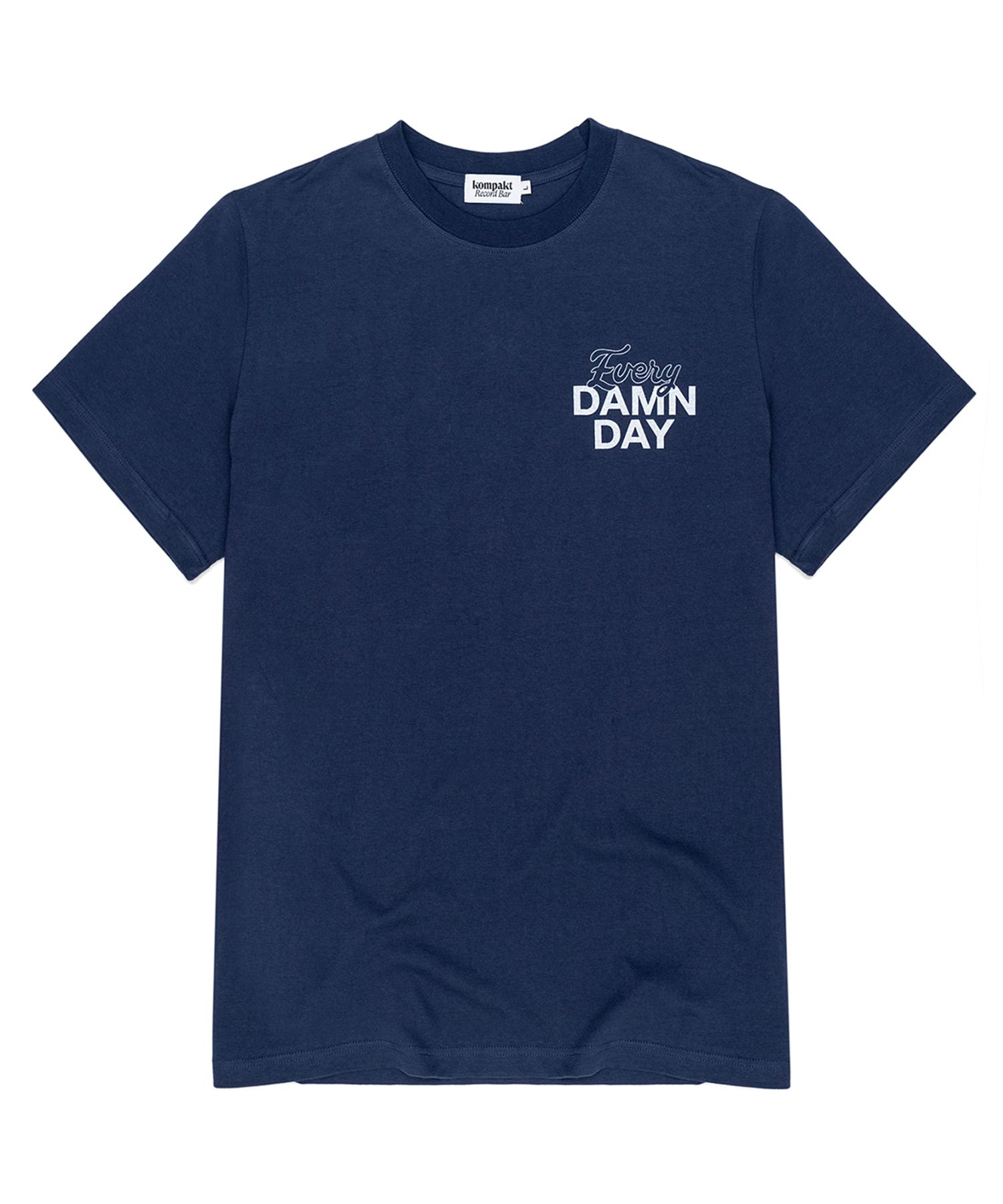★COMPAKT RECORD BAR★ Every Damn Day Tshirt White 0aba9748c0bc23479646ffb6c631f1