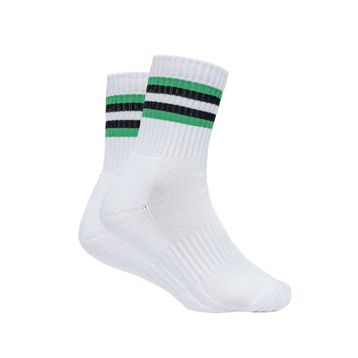 트리메르(TRIMERE) 라인삭스 4묶음 WOMAN GREEN & WHITE