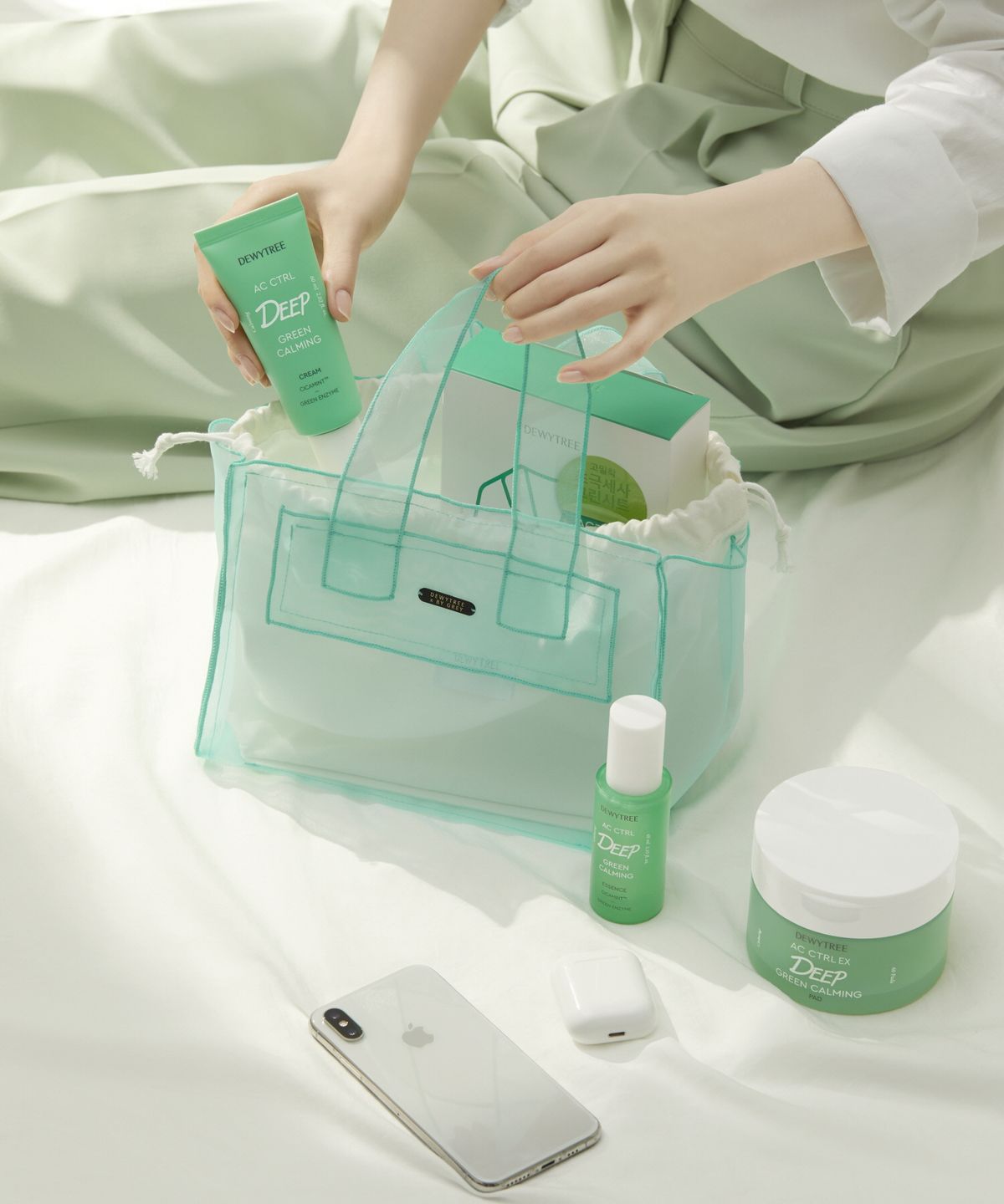 듀이트리(DEWYTREE) AC 컨트롤 딥 그린 카밍 에센스 기획세트 40ml+20ml