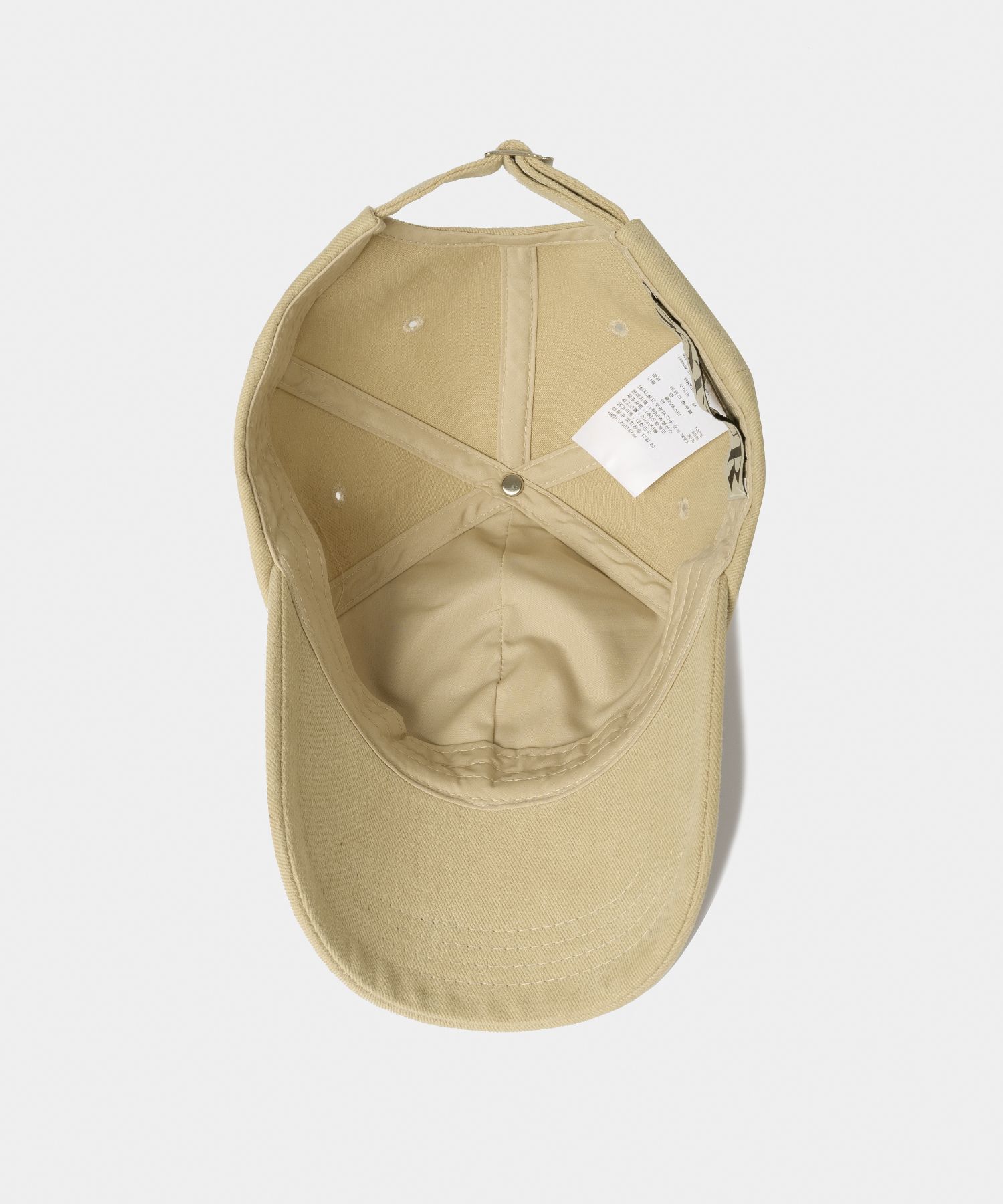 MUSINSA | SATUR Vintage Casual Ball Cap Vintage Beige
