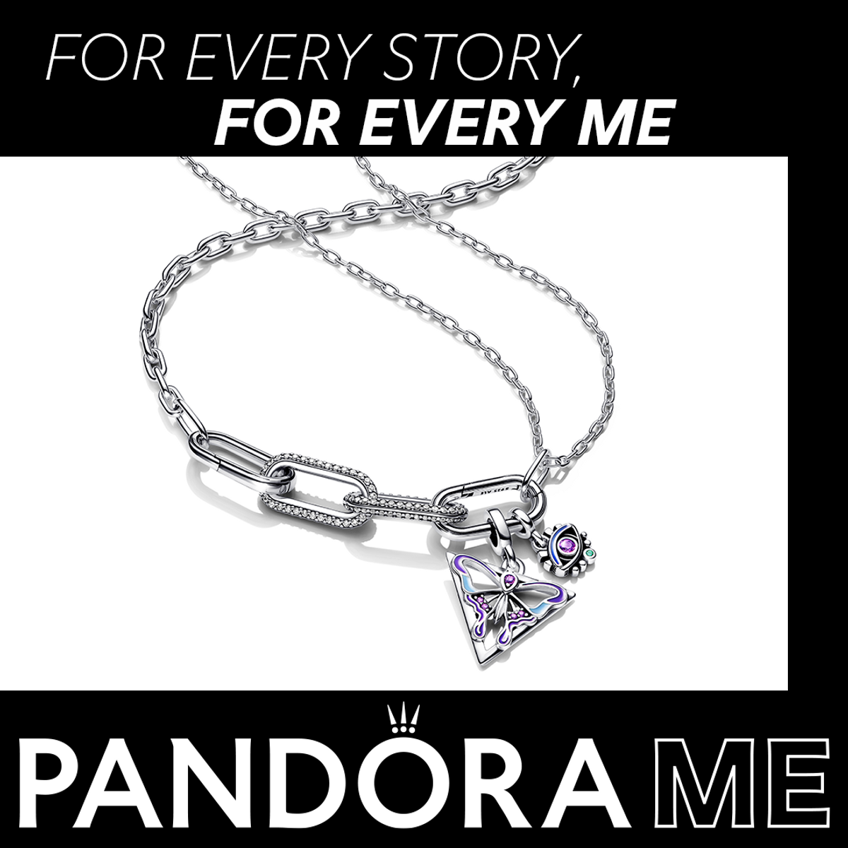 판도라(PANDORA) 미 더블 링크 체인 네크리스_392303C00