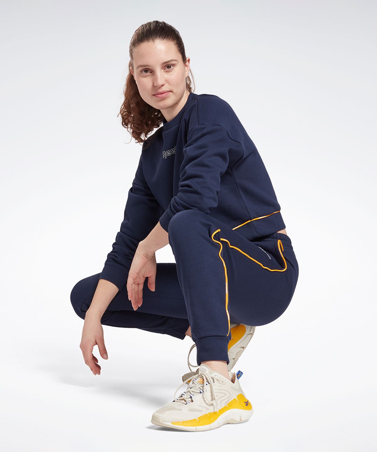 리복(REEBOK) Piping Pack 팬츠 - 네이비 / GS9327