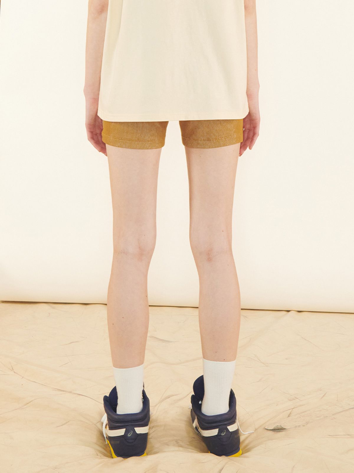 기준(KIJUN) Bike Shorts Brown