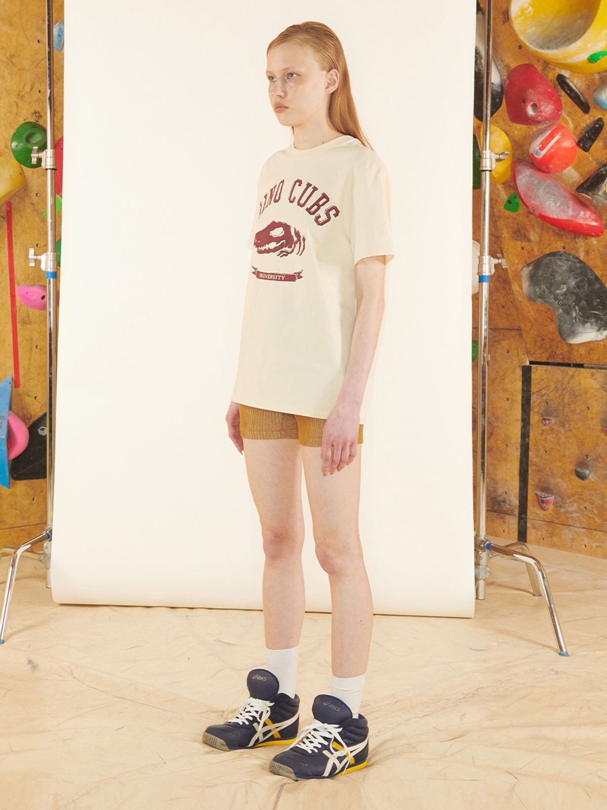 기준(KIJUN) Bike Shorts Brown
