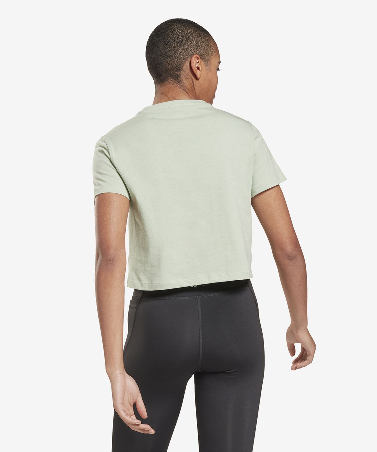 리복(REEBOK) Radicalm Q2 Printed 티셔츠 - 라이트 그린 / HC4921