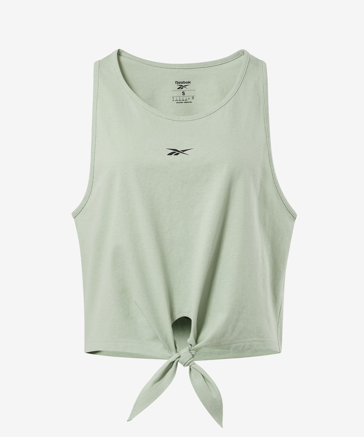 리복(REEBOK) S Front Tie Tank TOP - 라이트 그린 / H51859