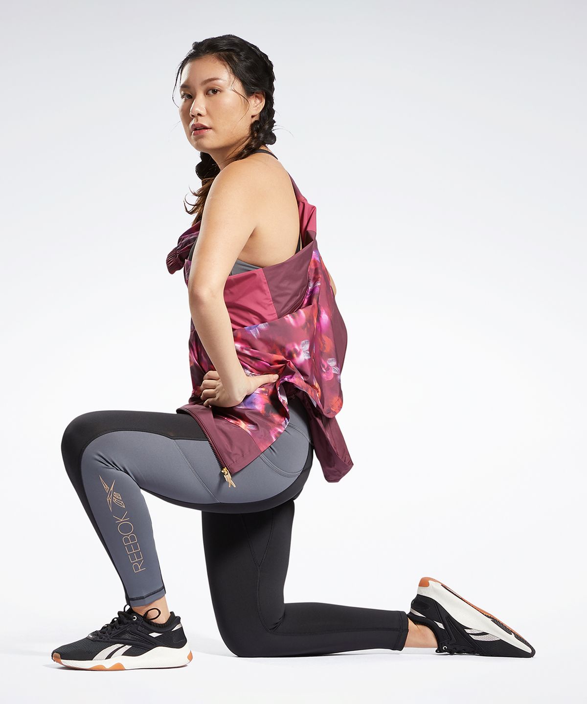 리복(REEBOK) KireiFit 레깅스 - 블랙 / H52798