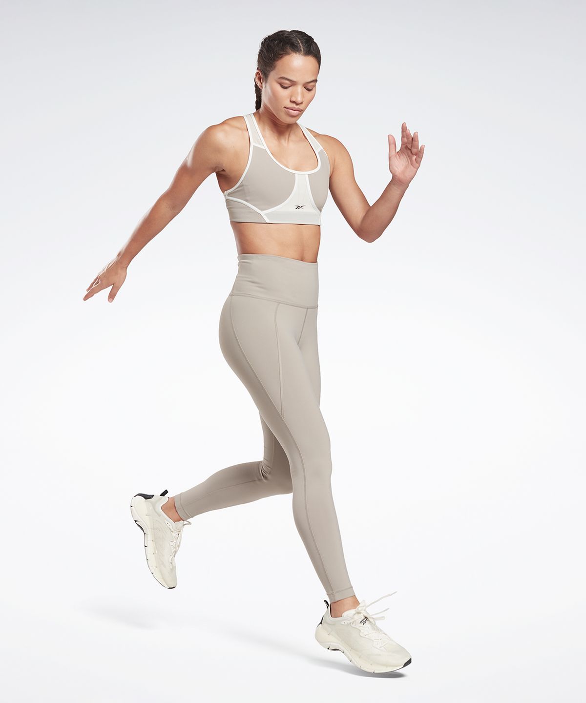 리복(REEBOK) TS LUX HR 레깅스 - 그레이 / HB2028