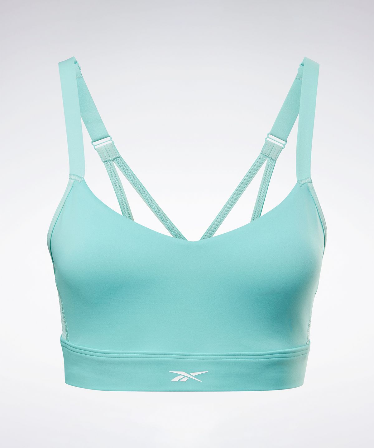 리복(REEBOK) S Lux Strappy Sports Bra TOP - 라이트 그린 / HN7675